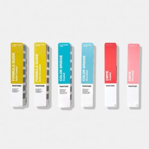 Pantone GPG301C Essentials Guides, 6 colour guide fans in a row
