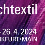 an imaging showing the dates and location of the 2024 techtextil exhibition